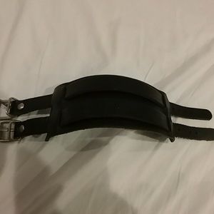 Black Leather Bracelet